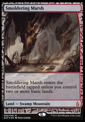 Smoldering Marsh (Zendikar Expeditions)