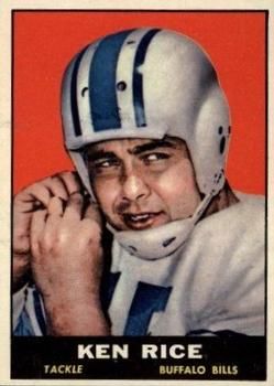Ken Rice 1961 Topps #162 Sports Card