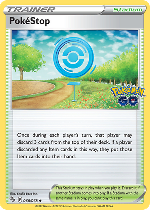 PokStop (Trainer: Stadium) (68/78) - Pokmon GO Value - GoCollect