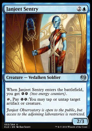 Janjeet Sentry (Kaladesh) Trading Card