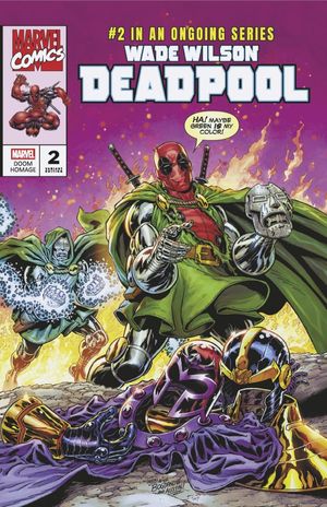 Wade Wilson: Deadpool #2 (Ian Churchill Doom Homage Variant)