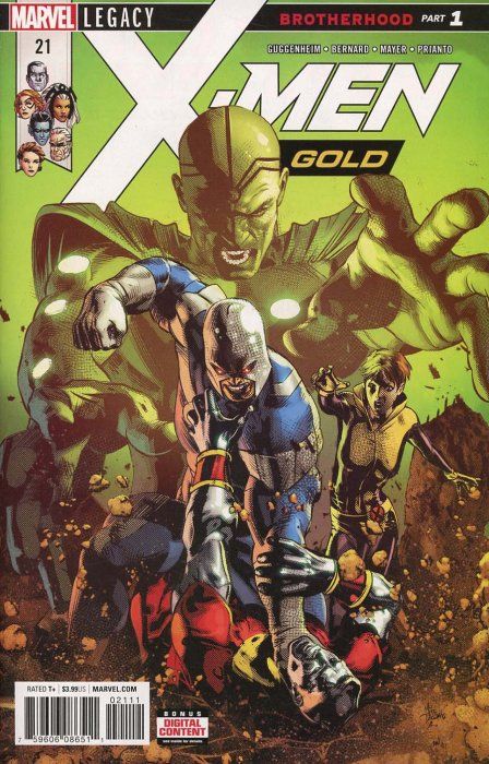 X-men Gold #21 Comic