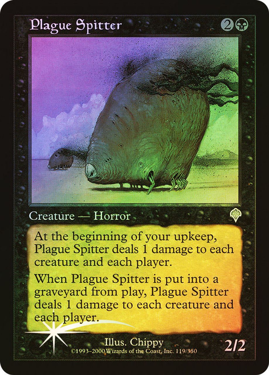 Plague Spitter (Invasion - Foil) Trading Card