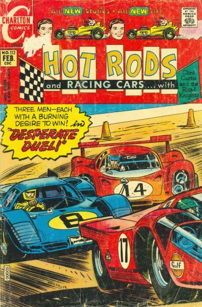 Hot Rods and Racing Cars #112 Comic