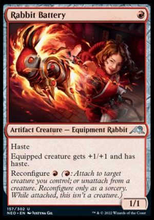 Rabbit Battery (Kamigawa: Neon Dynasty)