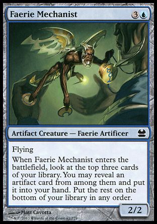 Faerie Mechanist (Modern Masters) Trading Card