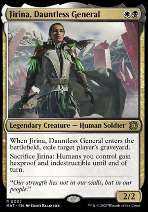 Jirina, Dauntless General (March of the Machine: The Aftermath)