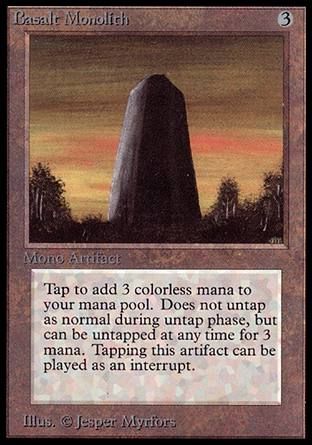 Basalt Monolith (Alpha) Trading Card