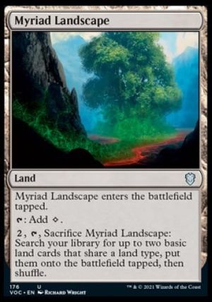 Myriad Landscape (Innistrad Crimson Vow Commander Decks)