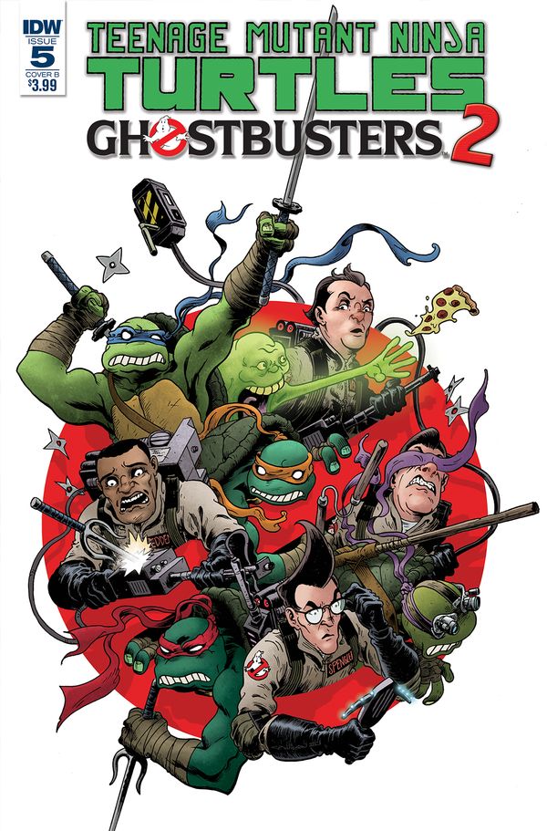 Teenage Mutant Ninja Turtles/Ghostbusters II #5 (Cover B Wilson Iii)