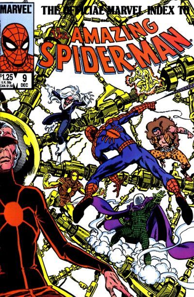 The Official Marvel Index to the Amazing Spider-Man #9 Comic