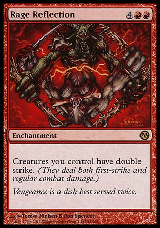 Rage Reflection (Duels of the Planeswalkers) Trading Card