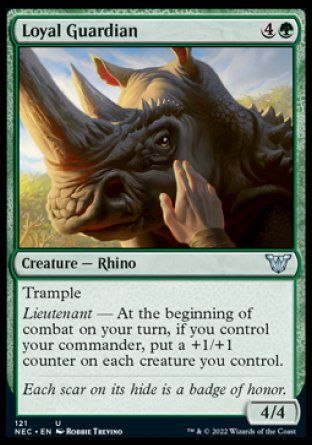 Loyal Guardian (Kamigawa Neon Dynasty Commander Decks) Trading Card