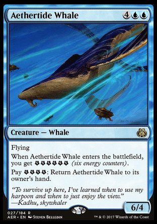 Aethertide Whale (Aether Revolt) Trading Card