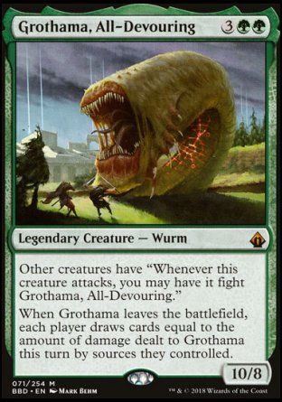 Grothama, All-Devouring (Battlebond) Trading Card