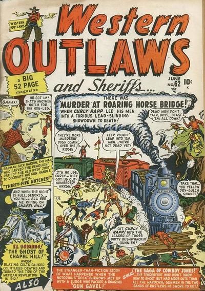 Western Outlaws and Sheriffs #62 Comic