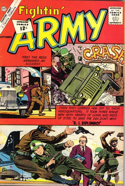 Fightin' Army #48 Comic