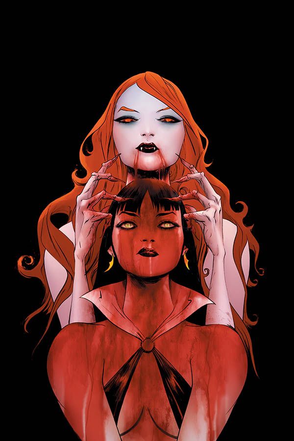 Vampirella Red Sonja #9 (Lee Ltd Virgin Cover)