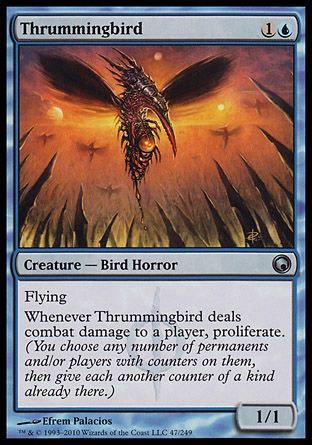 Thrummingbird (Scars of Mirrodin) Trading Card