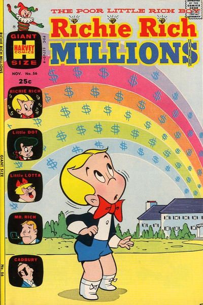 Richie Rich Millions #56 Comic