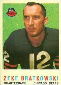 Zeke Bratkowski 1959 Topps #90 Sports Card