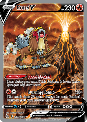 Entei V (GG36) - Crown Zenith Galarian Gallery