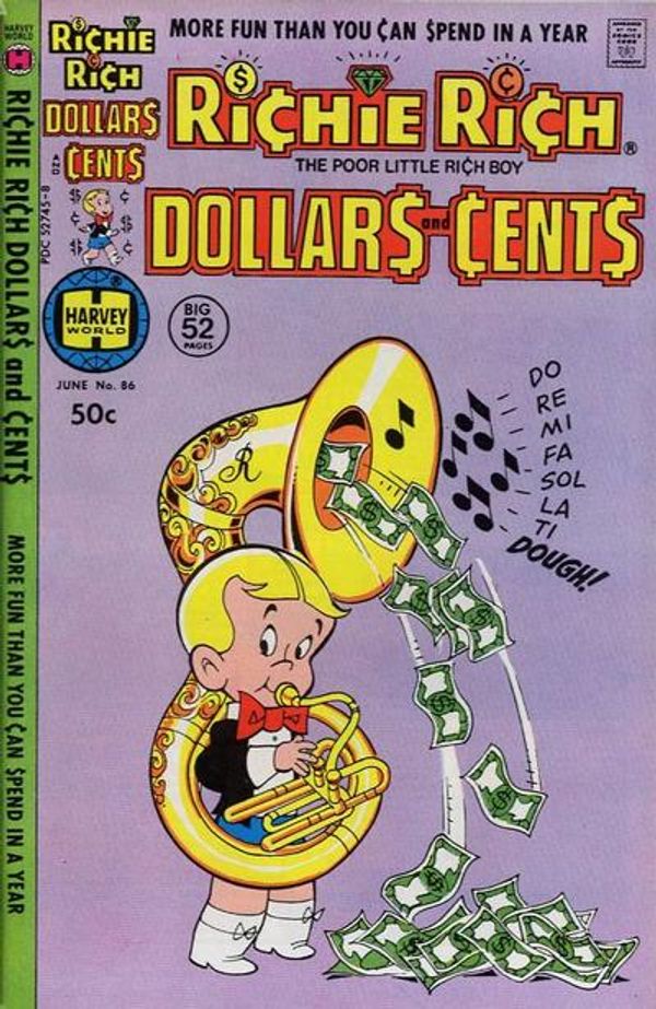 Richie Rich Dollars and Cents #86