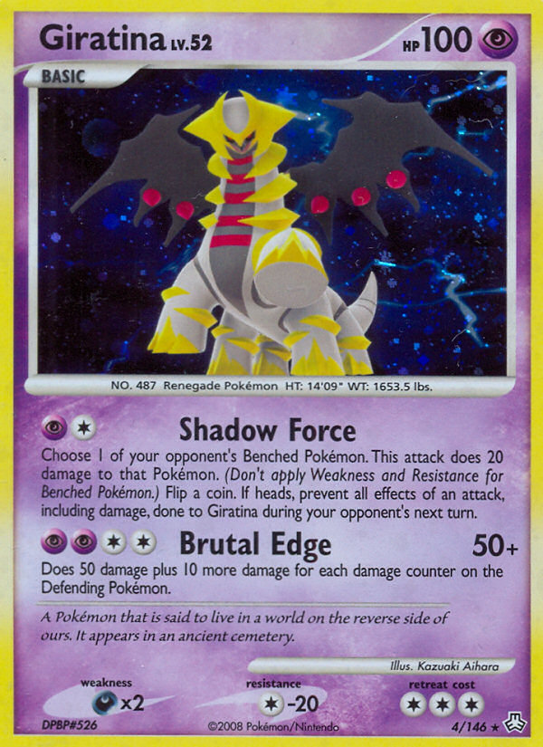 Giratina (4/146) - Legends Awakened Pokémon Card