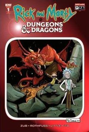 Rick and Morty Vs. Dungeons and Dragons #1 (KRS Comics Edition)