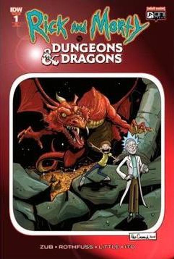 Rick and Morty Vs. Dungeons and Dragons #1 (KRS Comics Edition)