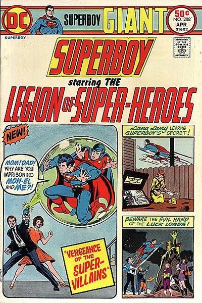 Superboy #208 Comic