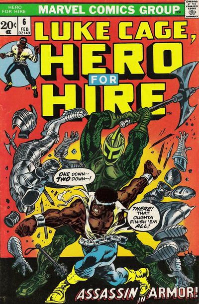 Hero For Hire #6 Comic