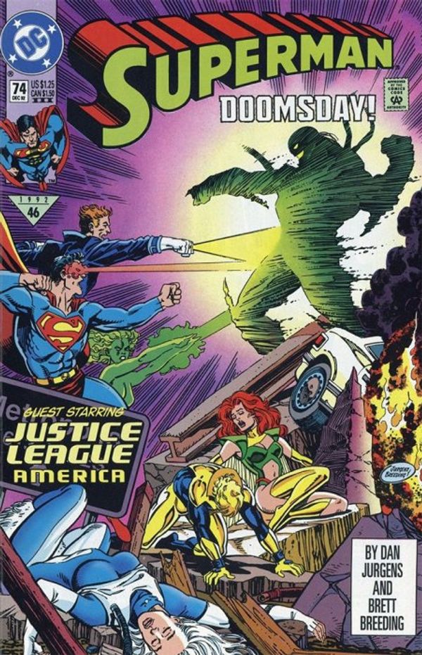 Superman #74 (3rd Printing)