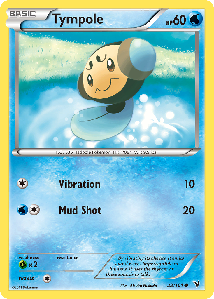 Tympole (22/101) - Noble Victories Pokémon Card