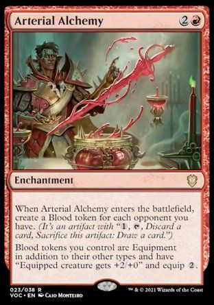 Arterial Alchemy (Innistrad Crimson Vow Commander Decks) Trading Card