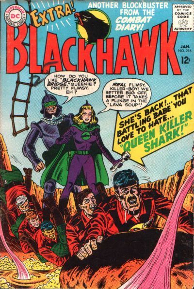 Blackhawk #216 Comic