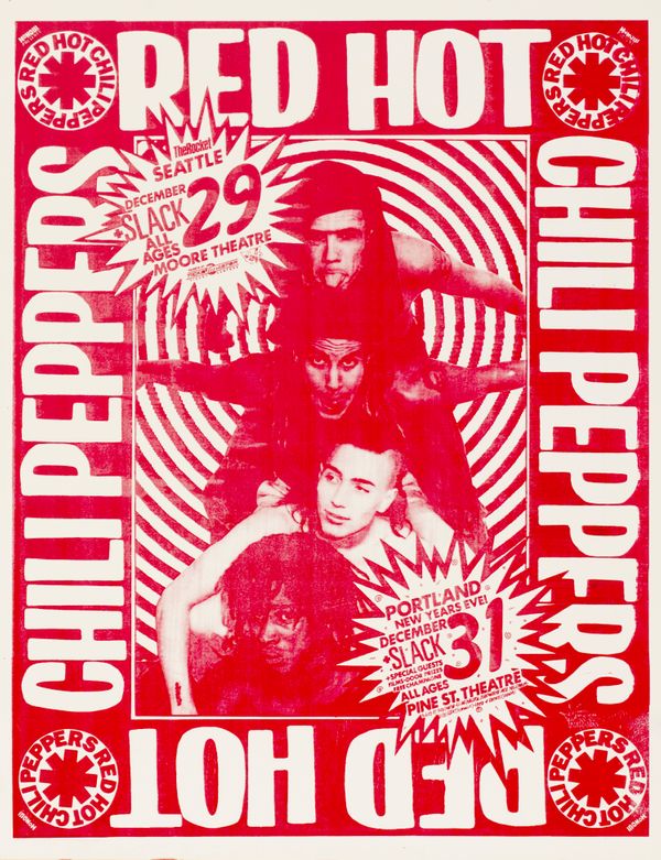 MXP-231.5 Red Hot Chili Peppers 1988 Moore Theater / Pine Street Theatre
