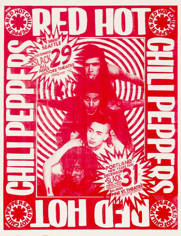 MXP-231.5 Red Hot Chili Peppers 1988 Moore Theater / Pine