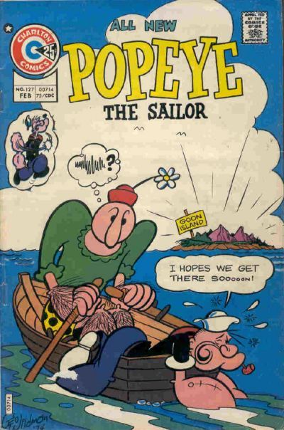 Popeye #127 Comic