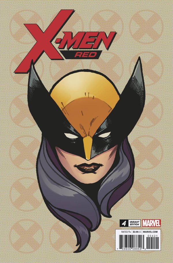X-Men: Red #4 (Charset Headshot Variant Leg)