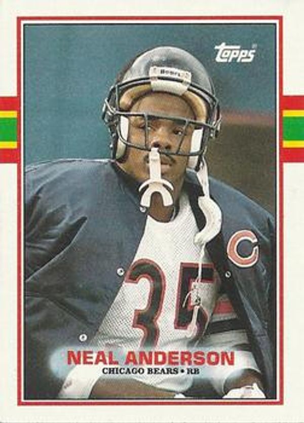 Neal Anderson 1989 Topps #64