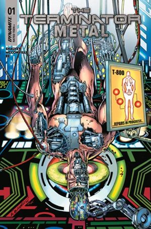 Terminator Metal #1 (Cvr E Bob Layton Foil Var)