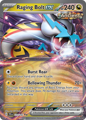 Raging Bolt ex (123/162) - Temporal Forces