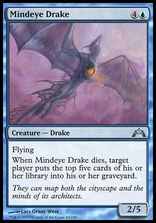 Mindeye Drake (Gatecrash) Trading Card