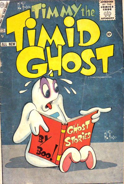 Timmy the Timid Ghost Comic