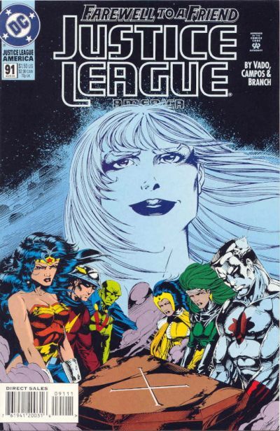 Justice League America #91 Comic