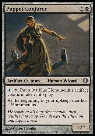 Puppet Conjurer (Shards of Alara) Trading Card