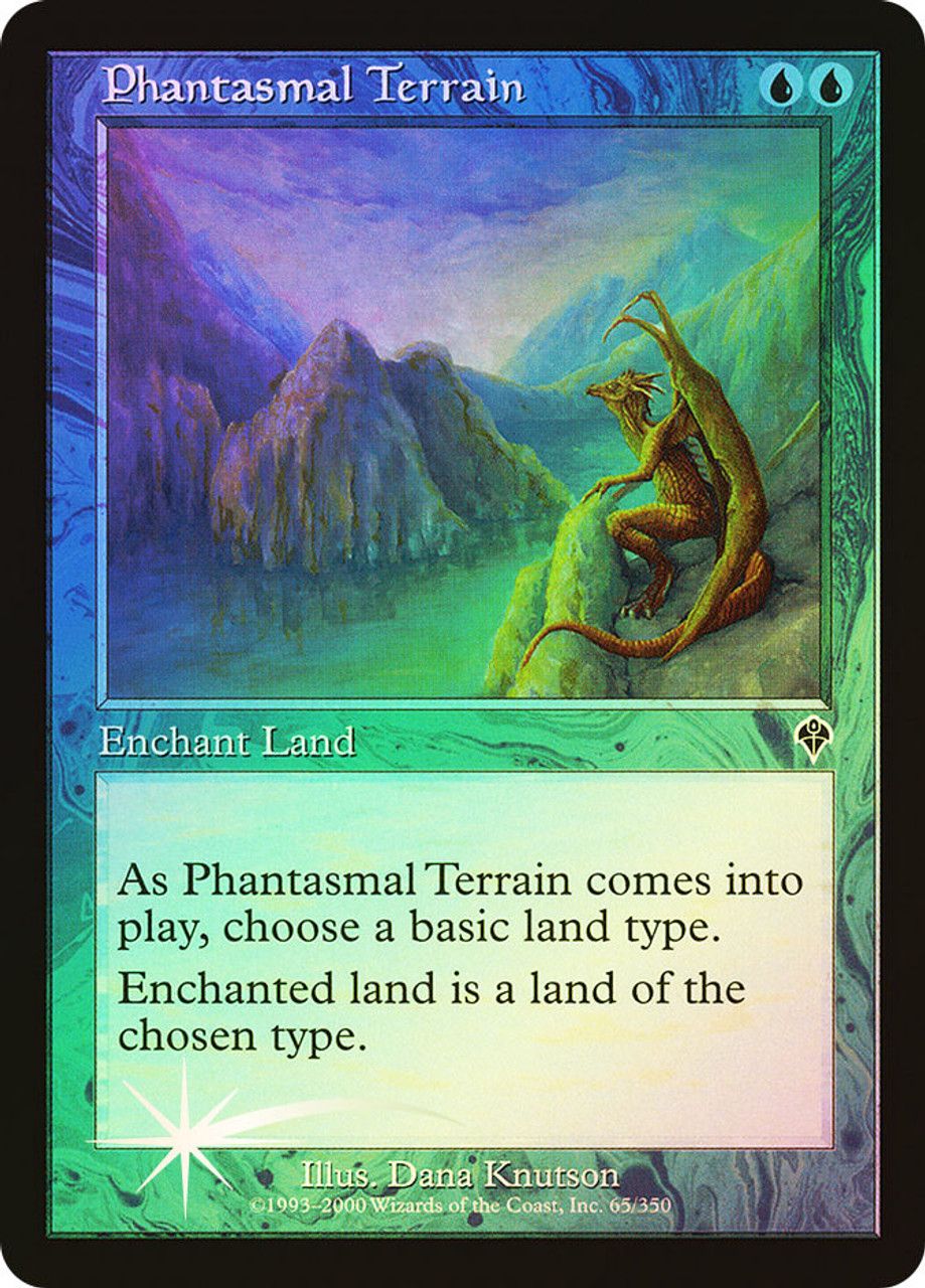 Phantasmal Terrain (Invasion - Foil) Trading Card