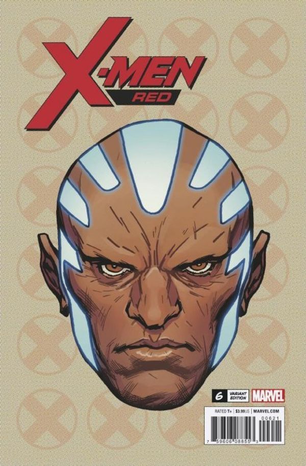 X-men Red #6 (Charest Headshot Variant)