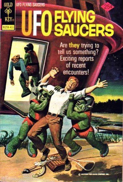 UFO Flying Saucers #4 Comic